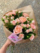 Букет цветов из:  Розы #REPLACE_PRED# Молодежный Тульская область