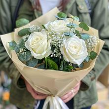 Букет цветов из:  Розы #REPLACE_PRED# Молодежный Тульская область